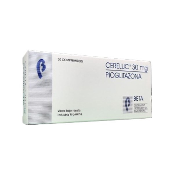 Beta Cereluc Pioglitazona 30 Mg x 30 Comp #1