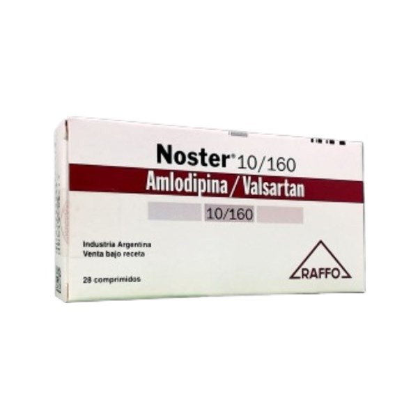 Raffo Noster Valsartán + Amlodipina 10 / 160 Mg x 28 Comp #1