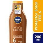 Nivea Protector Solar Bronceador Con Zanahoria Fps 6 200 ml #1