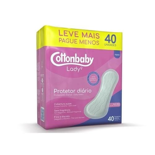 Cottonbaby Lady Protector diario | 40 unidades