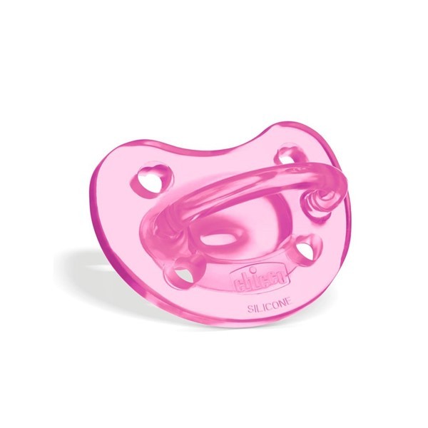 Chupete Chicco Sil Physio Soft 0 a 6 meses Rosa x 1 un alt