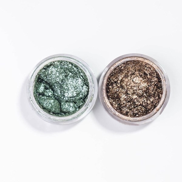 Mazz Perlas Húmedas Con Glitter de Fácil Aplicación Osadía Temple: Bronce Y Osadía: Verde Menta. #1