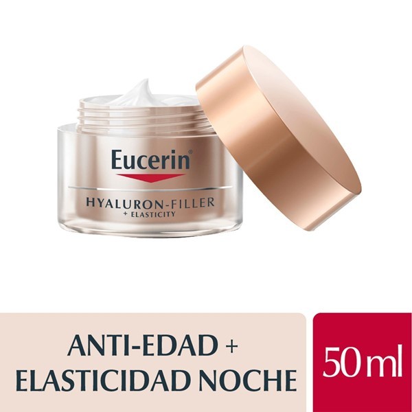 Eucerin Crema Antiedad de Noche Hyaluron-Filler + Elasticity Fps 15 50 ml #1
