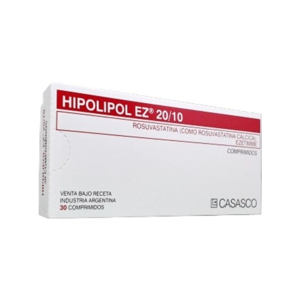 Casasco Hipolipol Ez Rosuvastatina + Ezetimibe 20 / 10 Mg x 30 Comp #1