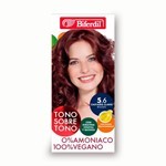 Biferdil Kit de Coloracion Tono Sobre Tono 5.6 Castaño Claro Rojizo #1
