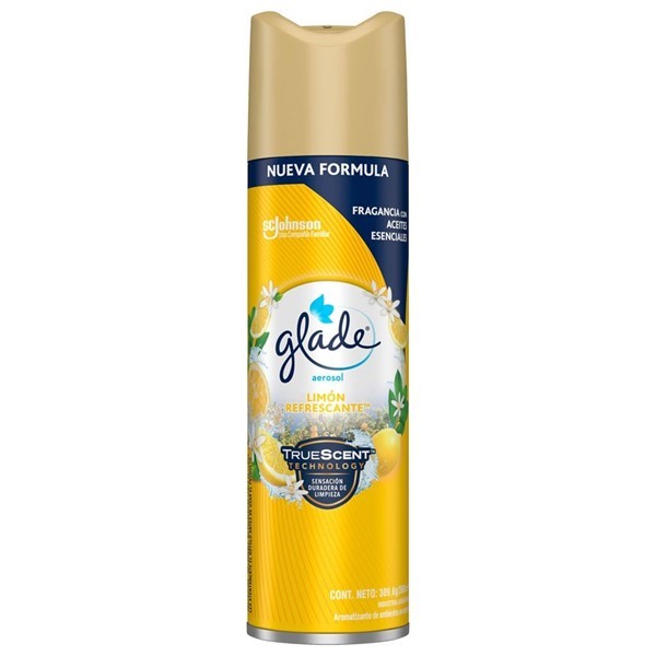 Aromatizante De Ambientes Glade Limón Refrescante En Aerosol 360ml alt
