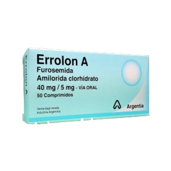 Siegfried Errolon a Furosemida + Amilorida x 50 Comp #1
