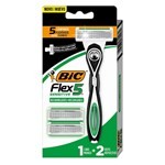 Bic Maquina de Afeitar Flex 5 Sensitive + 2 Repuestos #1