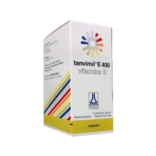 Megalabs Tanvimil E Vitamina E 400 Mg x 60 Cáps #1