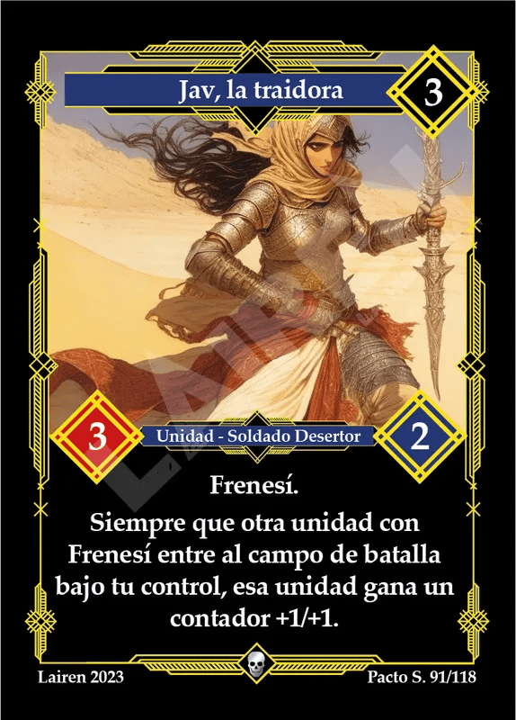 091 Jav, La Traidora 1ra Edicion - Coste 3