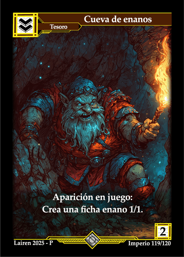 119 Cueva De Enanos Precon Enano/Desertor #1