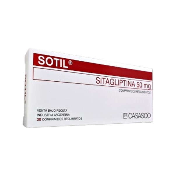 Casasco Sotil 50 Mg Sitagliptina x 30 Comp Recubiertos #1