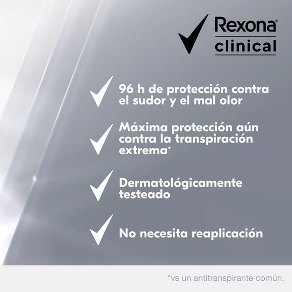 Desodorante Aerosol Rexona Men Clinical Clean | 2 Unidades 150 Ml #1