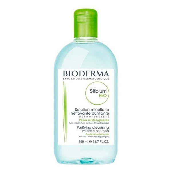 Bioderma Sébium H2o Limpieza Agua Micelar Desmaquillante Piel Mixta a Grasa 500 ml #1