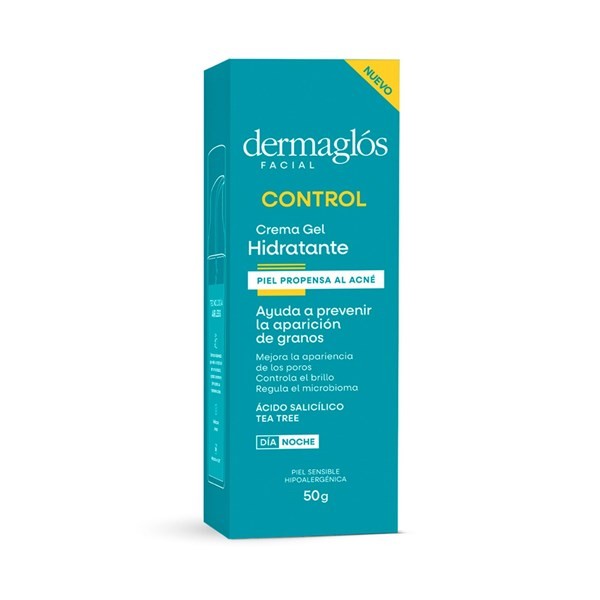 Crema Gel Hidratante Piel Propensa Al Acné Dermaglós Peso 50 gr alt