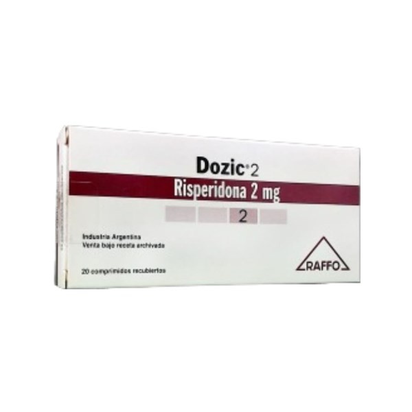 Raffo Dozic Risperidona 2 Mg x 20 Comp Ranurados #1