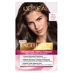 Excellence Kit de Coloracion Castaños 5.1 Castaño Claro Ceniza #1