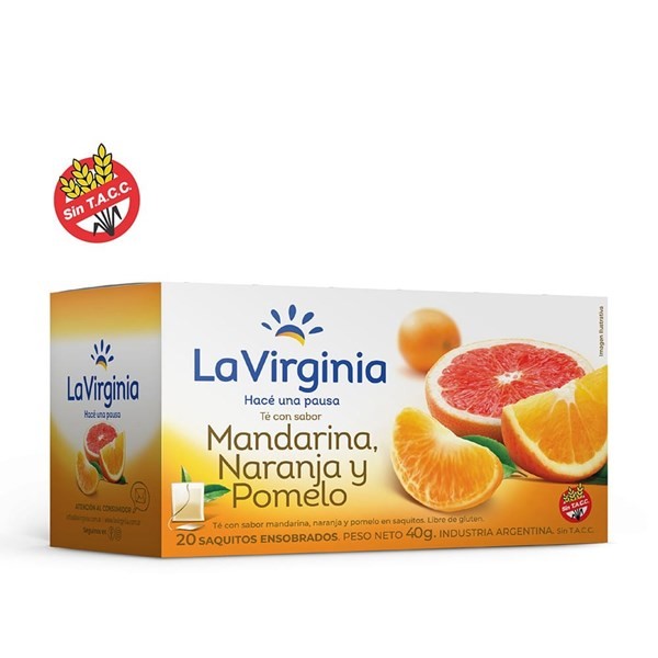 Te La Virginia Mandarina/naranja/pomelo 40 Xg