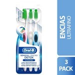Oral B Cepillo Dental Detox Gengiva/Encias (3 Unidades) #1