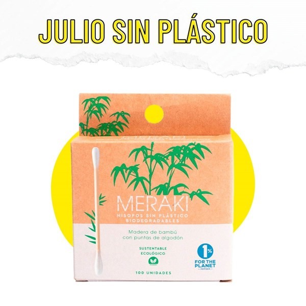 Meraki Hisopos Biodegradables (100 Unidades)