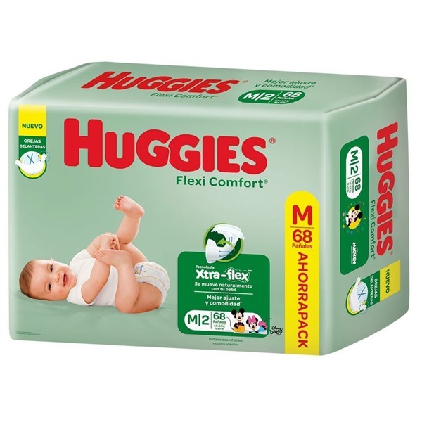 Pañales Huggies Active Sec Xpad m
