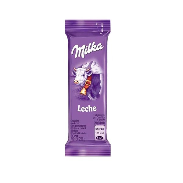 Chocolate Milka Milk 20 Gr alt