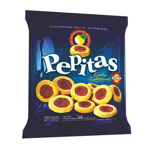 Galletitas Dulces Pepitas Parnor 160 Grm #1
