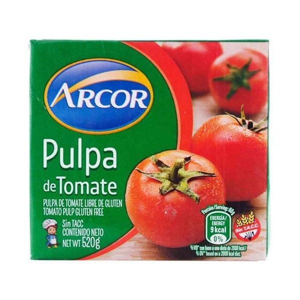 Pulpa De Tomate Suave Arcor 530 Gr #1