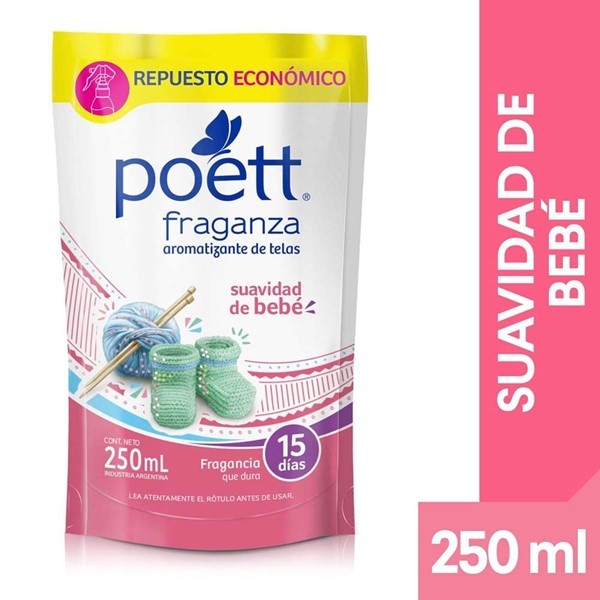 Perfume Para Ropa-suave Bebe poett Dp250 #1
