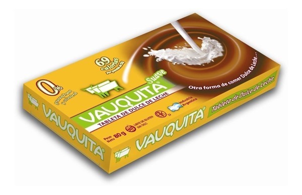 Vauquita Suave Tableta de Dulce de Leche x 24 Unidades