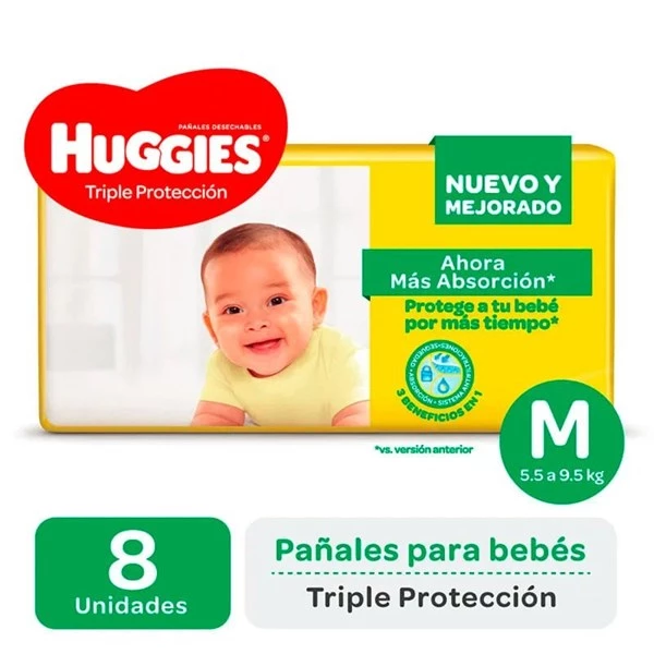 Huggies Pañales Classic m (8 Unidades)