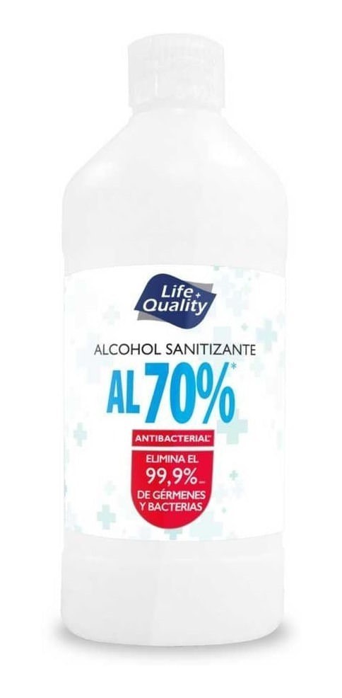 Life Quality Alcohol Sanitizante 70° 500 ml