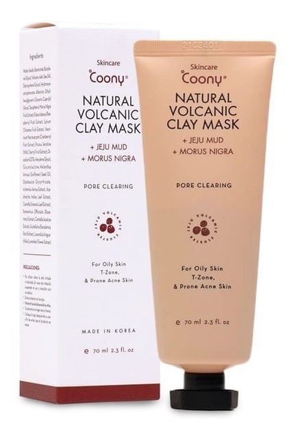 Coony Mascarilla Facial Natural Volcanic Clay #1