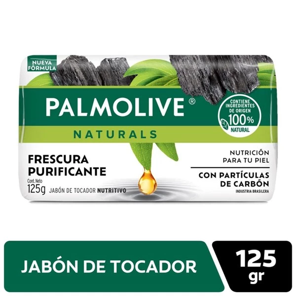Palmolive Jabon Naturals Carbon 125 gr