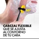 Máquina de Afeitar Gillette Prestobarba 3 Carbono x 4 un #3