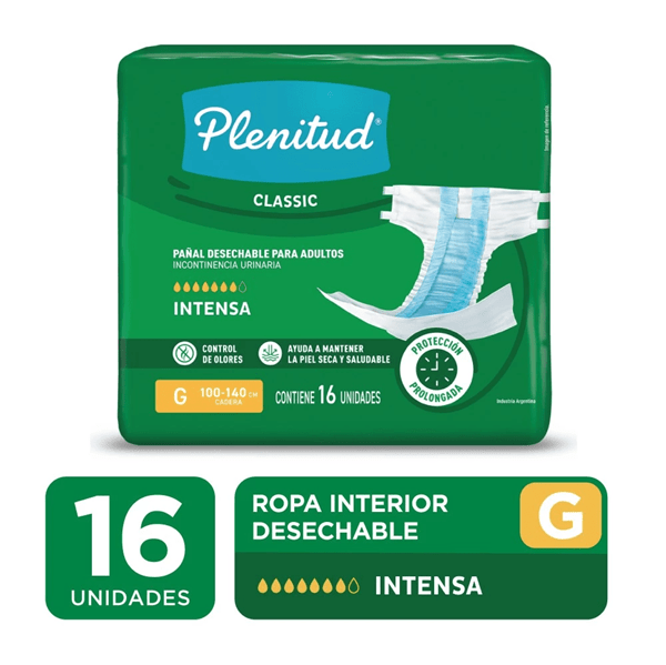 Plenitud Pañal Para Adulto Classic G x 16 unidades #1