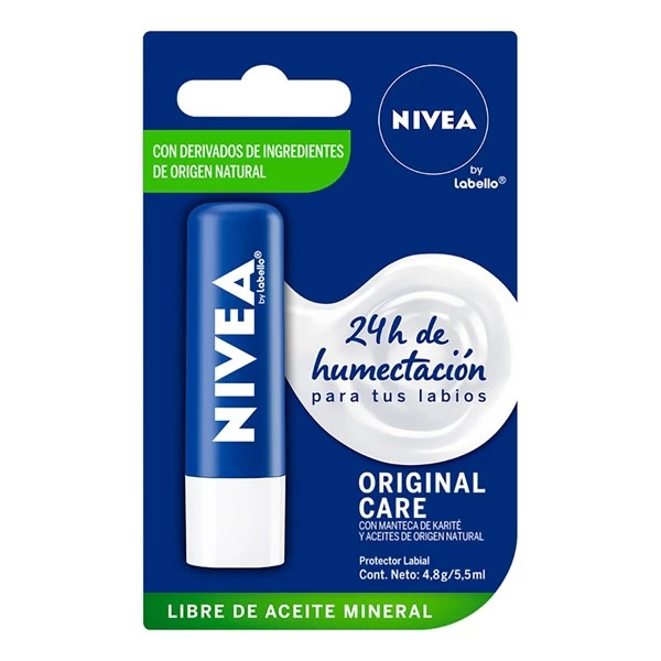 Nivea Protector Labial Humectante  essential Original Carel 4,8 gr alt
