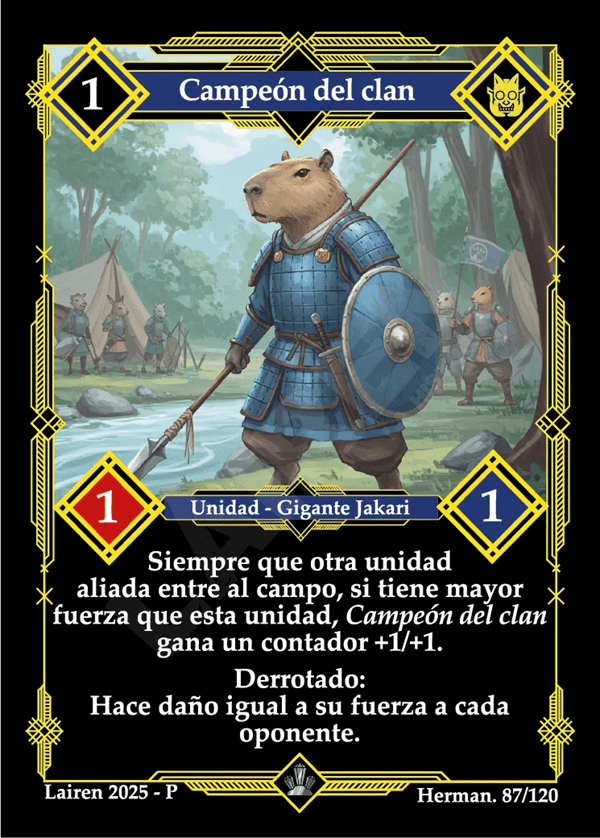 087 Campeon Del Clan - Coste 1 #1