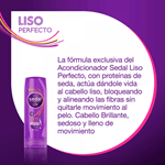 Sedal Acondicionador Liso Perfecto 190 Ml #9