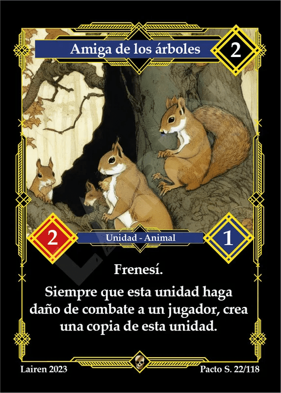 022 Amiga De Los Arboles 1ra Edicion - Coste 2