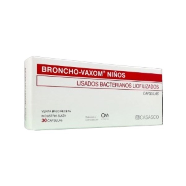 Casasco Broncho-Vaxom Niños Lisado Bacteriano x 30 Cáps #1