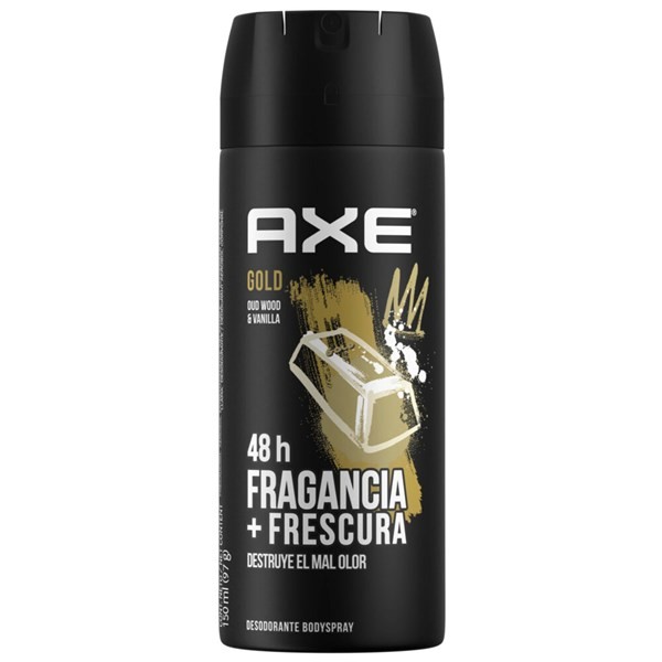Desodorante Para Hombre Axe Gold Vainilla En Aerosol 150 Ml. alt