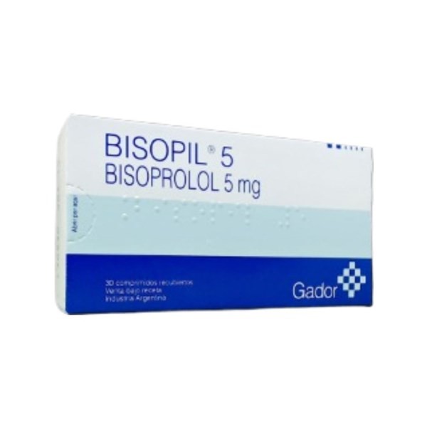 Gador Bisopil 5 Mg Bisoprolol x 30 Comp Recubiertos #1