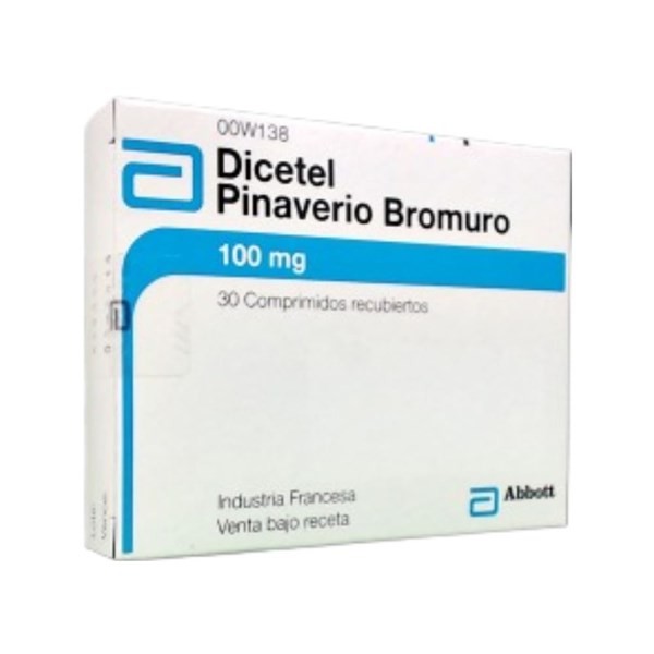 Abbott Epd Dicetel Pinaverio, Bromuro 100 Mg x 30 Comp #1