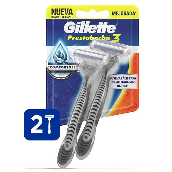 Gillette Prestobarba 3 (2 Unidades) alt