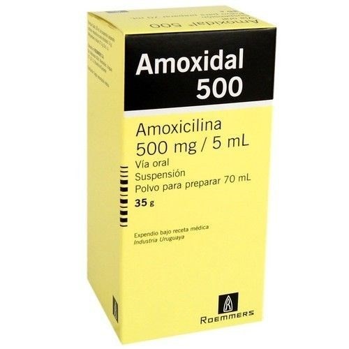 AMOXIDAL 500 MG SUSP 70ML