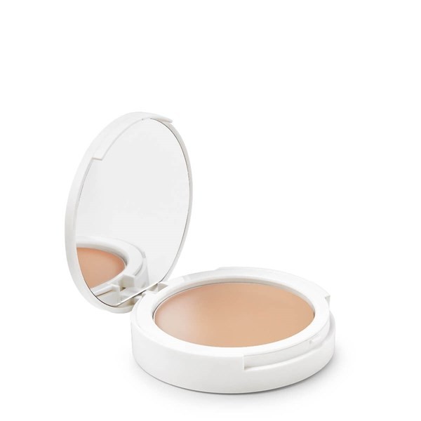 Dermaglos Protector Solar Facial Crema Compacta FPS 50 con Color Tono 1 alt