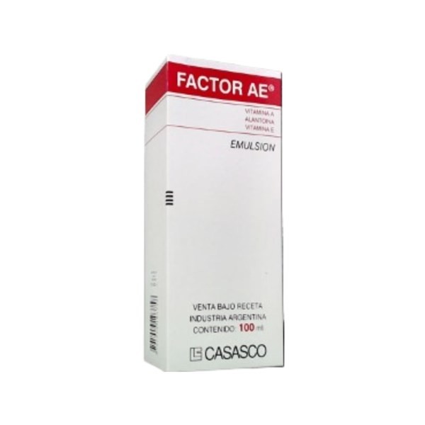 Casasco Factor Ae Vit.A + Alantoína + Asoc. Emulsión x 100 ml