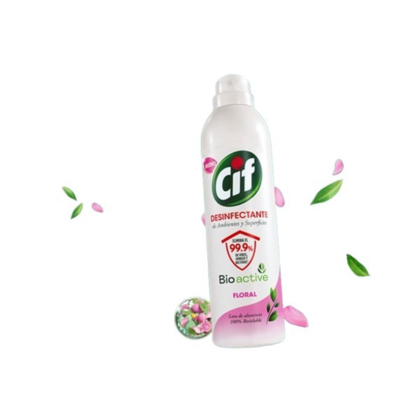 Desinfectante en Aerosol Cif Floral 360 ml #1