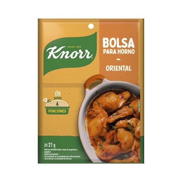 Bolsa de Horno Knorr Oriental x 21 grs Knorr #1